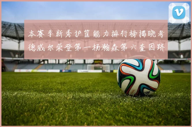 本赛季新秀护筐能力排行榜揭晓考德威尔荣登第一杨瀚森第六奎因跻身前十